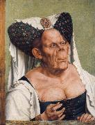 Quentin Massys Portrait of a Grotesque Old Woman oil painting reproduction